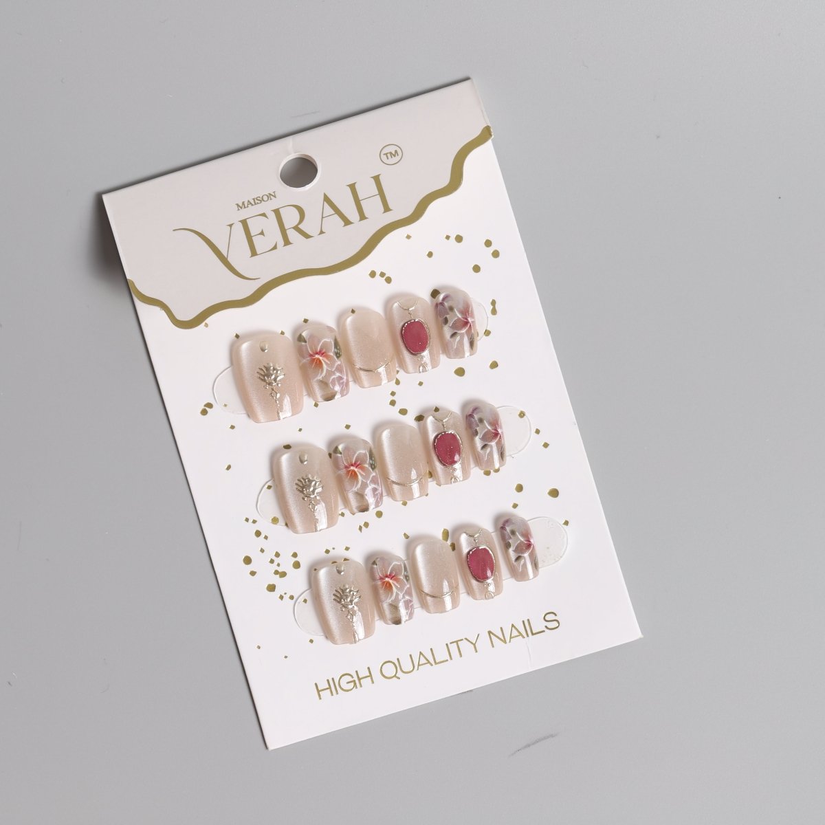 Designers Palatte | Luxury Press On Nails Wholesale | Handmade 3D Nail Art - Vihaan Wholesale Trading