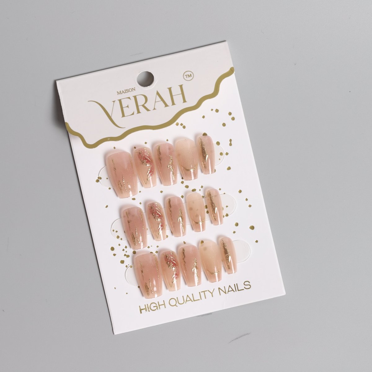 Fresh Blossoms | Luxury Press On Nails Wholesale | Handmade 3D Nail Art - Vihaan Wholesale Trading