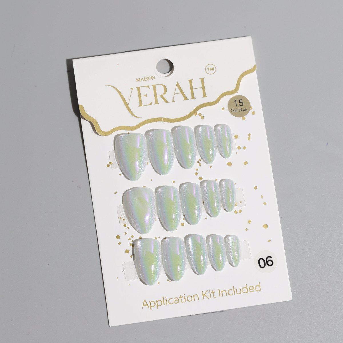 Holographic Disco Galaxy | Galaxy Press On Nails Wholesale | Premium Cat Eye Nails with application kit. - Vihaan Wholesale Trading