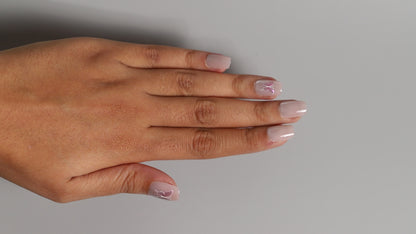 Glossy Butterfly | Luxury Press On Nails Wholesale | Handmade 3D Nail Art with application kit.