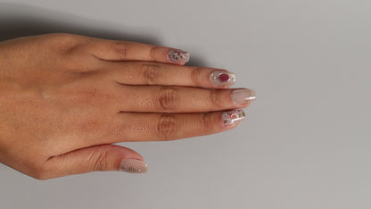 Designers Palatte | Luxury Press On Nails Wholesale | Handmade 3D Nail Art with application kit.