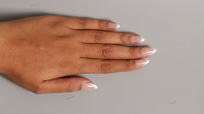 Magical French |  Classic Press On Nails Wholesale | 15pcs Soft Gel Nails