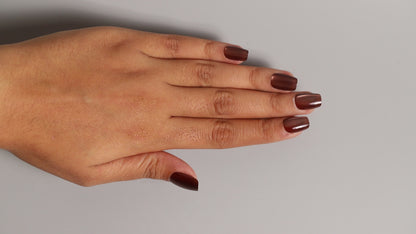 Mocha Brown Galaxy | Galaxy Press On Nails Wholesale | Premium Cat Eye Nails with application kit.