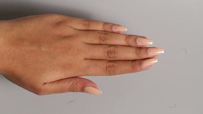 Nude Coffin | Classic Press On Nails Wholesale | 15pcs Soft Gel Nails