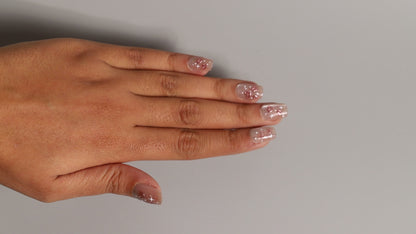 Heart Popping | Luxury Press On Nails Wholesale | Handmade 3D Nail Art with application kit.