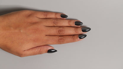 Black Galaxy | Galaxy Press On Nails Wholesale | Premium Cat Eye Nails with application kit.