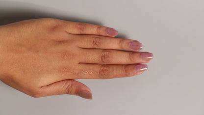 Pink Gold Galaxy | Galaxy Press On Nails Wholesale | Premium Cat Eye Nails with application kit.