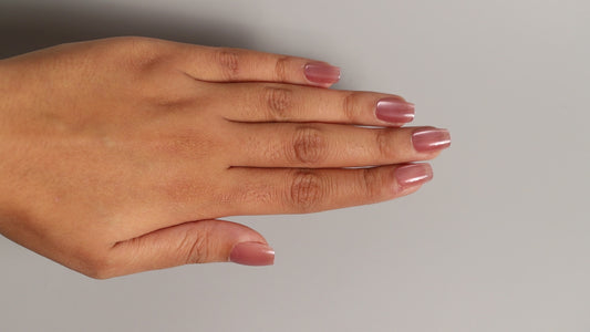 Pink Glass Galaxy | Galaxy Press On Nails Wholesale | Premium Cat Eye Nails with application kit.