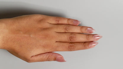 Nude Clear Galaxy | Galaxy Press On Nails Wholesale | Premium Cat Eye Nails with application kit.