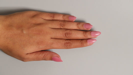 Fresh Pink | Galaxy Press On Nails Wholesale | Premium Cat Eye Nails with application kit.