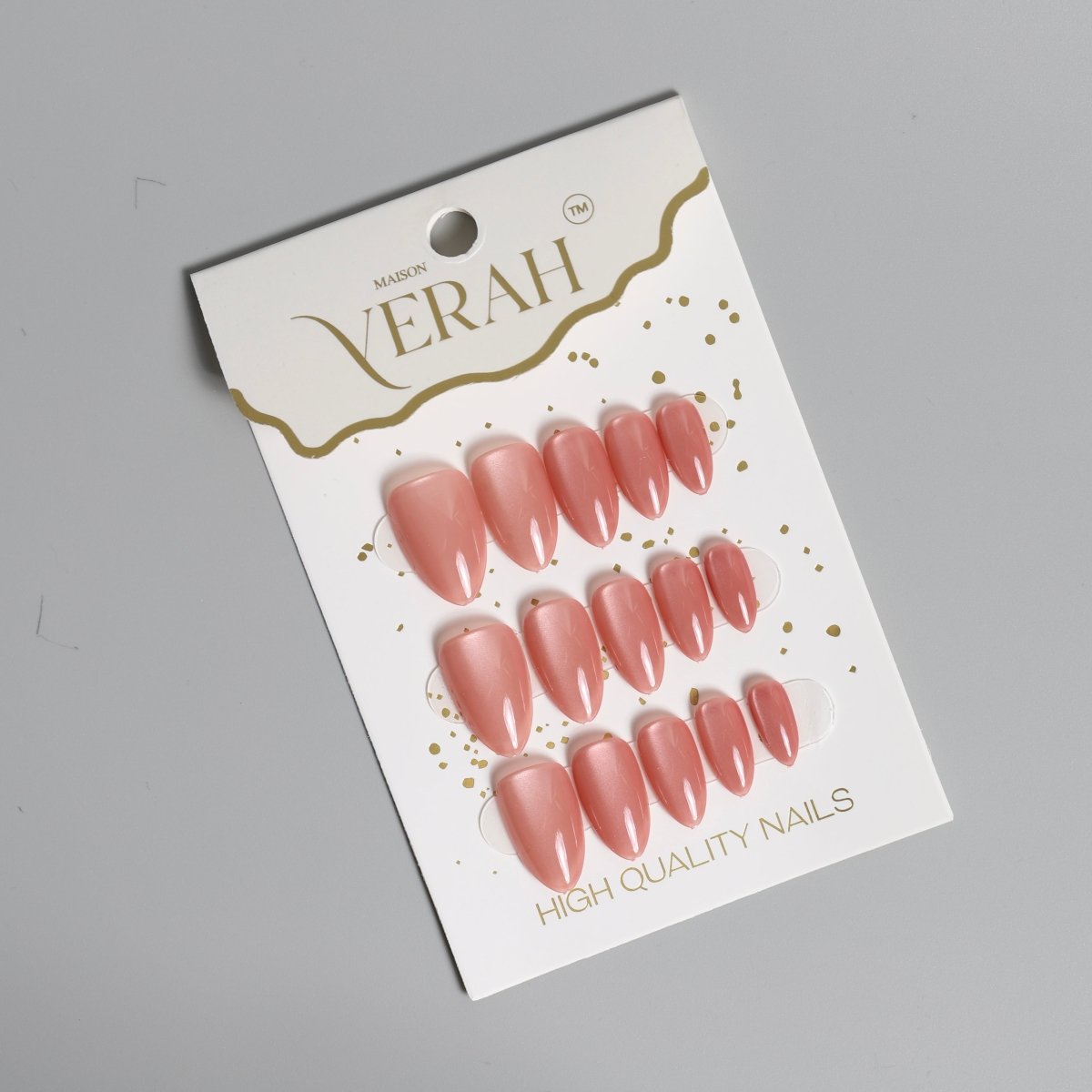 Tomato Red Galaxy | Galaxy Press On Nails Wholesale | Premium Cat Eye Nails - Vihaan Wholesale Trading
